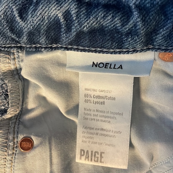 PAIGE NOELLA HIGH STRAIGHT JEAN - Picture 9 of 11